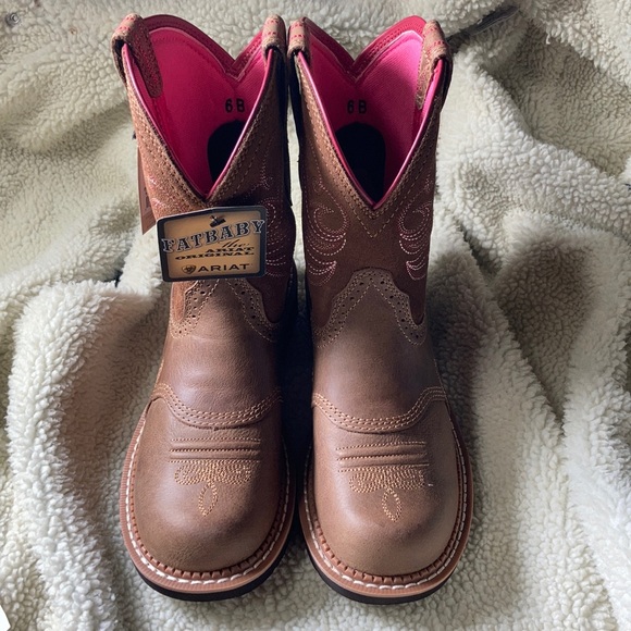 ARIAT Fatbaby Heritage Dapper Brown Butter Boots - Picture 4 of 7